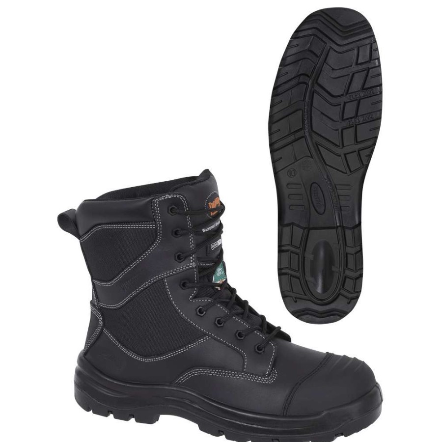 *  Pioneer Men’S Safety Work Boots Khyber 8 Csa Leather Deluxe Metal-Free Waterproof Sizes 7-14