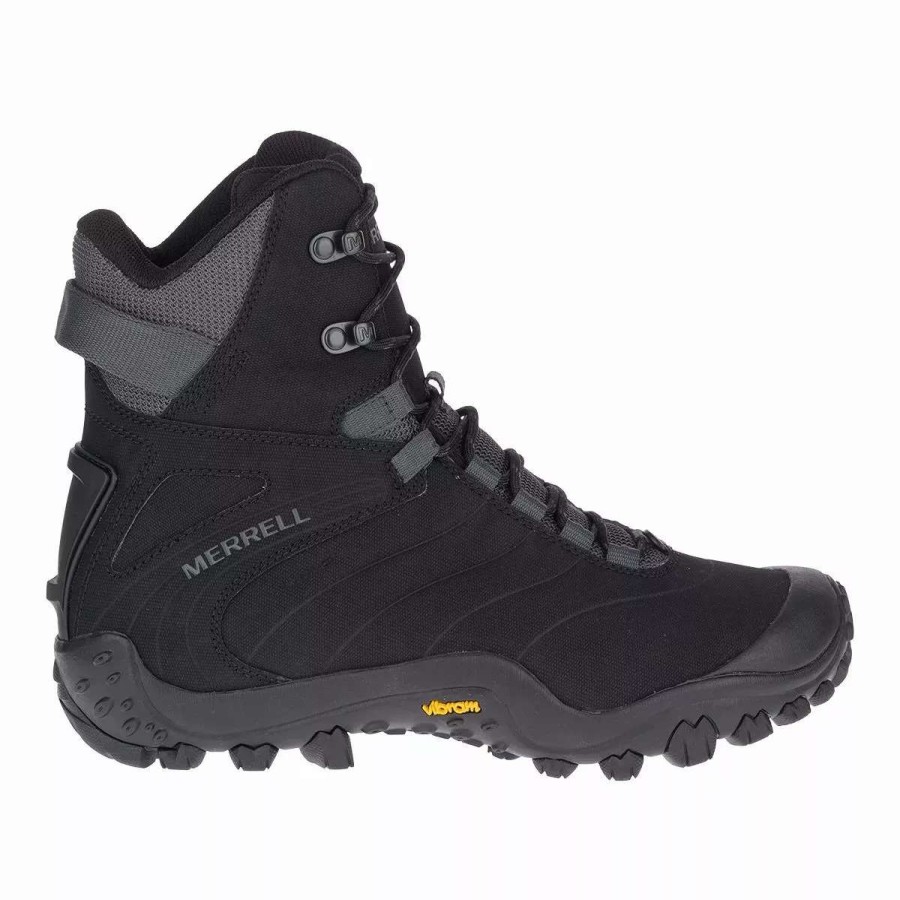 *  Merrell Men’S Cham 8 Thermo Tall Waterproof Hiking Boots