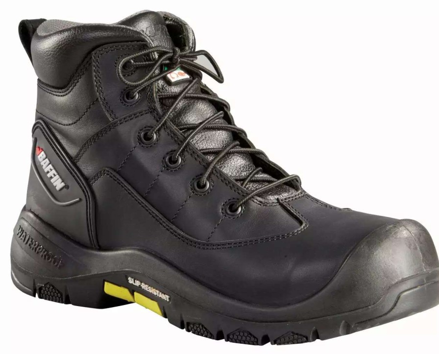 *  Baffin Men’S Work Boots Chaos 6 Hex-Flex Slip Resistant Double Comfort Waterproof | Limited Size Selection