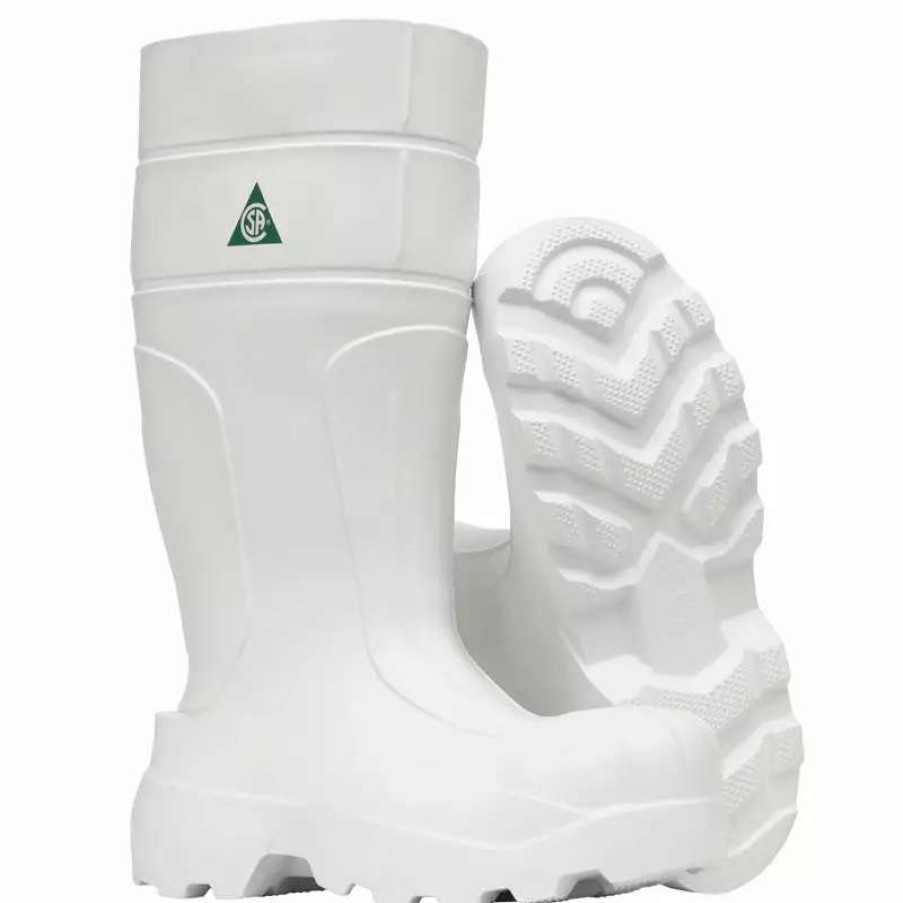 *  Nats Men’S Safety Work Boots 1592 Csa Eva Waterproof Ultra Light Steel Toe White Sizes 7-13