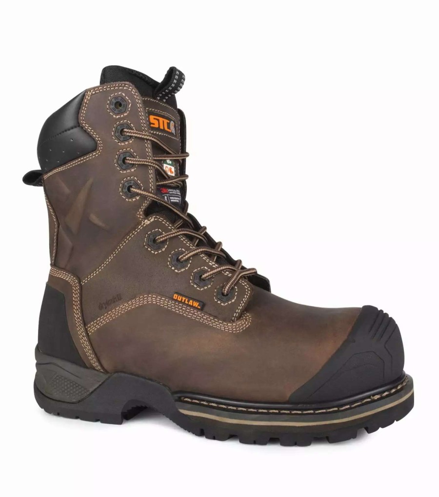 *  Stc Men’S Safety Work Boots Rebel 8 Waterproof Metal Free | Sizes 7-14