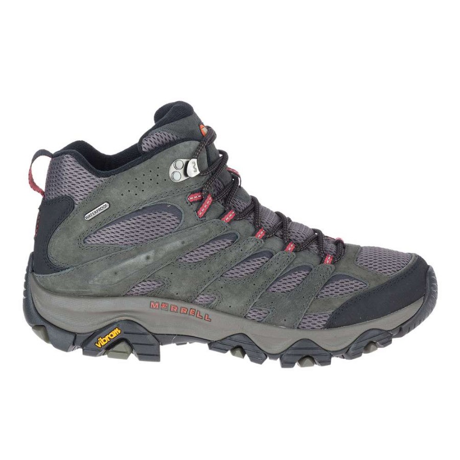 *  Merrell Men’S Moab 3 Mid Hiking Boots Trail Waterproof