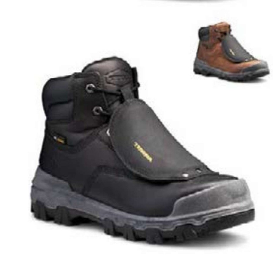 *  Terra Men’S Safety Work Boots Sentry 6 Leather Waterproof With External Met Guard | Sizes 7-15