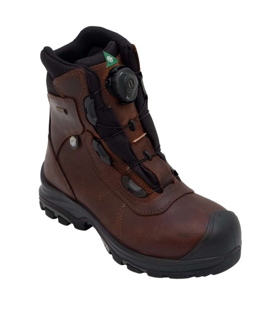 *  Grisport Men’S Safety Work Boots Boa Constructor 8 Waterproof With Vibram Sole And Perforated Steel Toe Cap Sizes 7-13